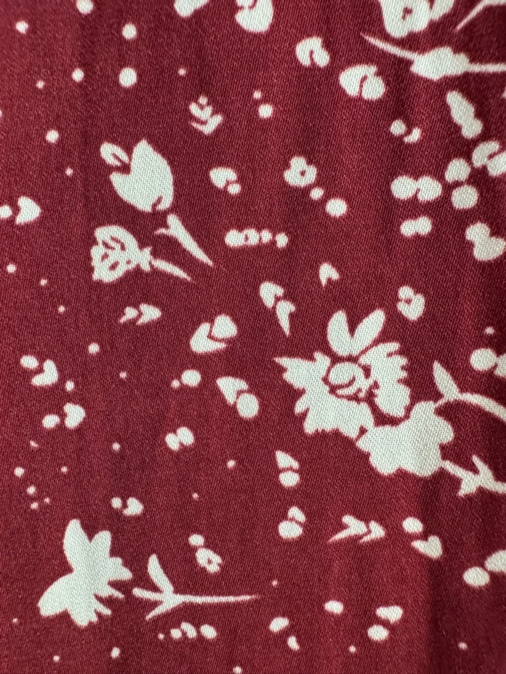 Free People Sammy Button Down Maxi Skirt in Sweet Cranberry